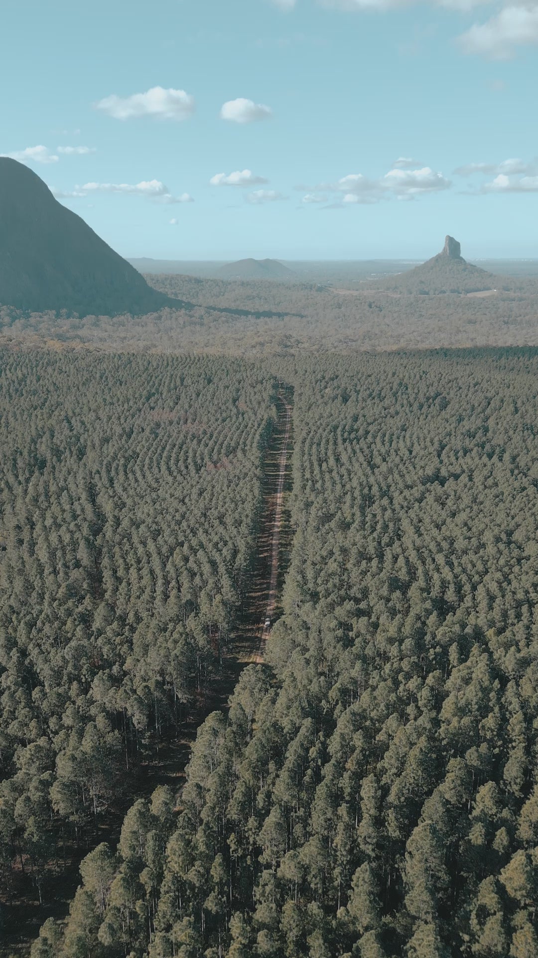 90 series reel of landscape on the Sunshine Coast
